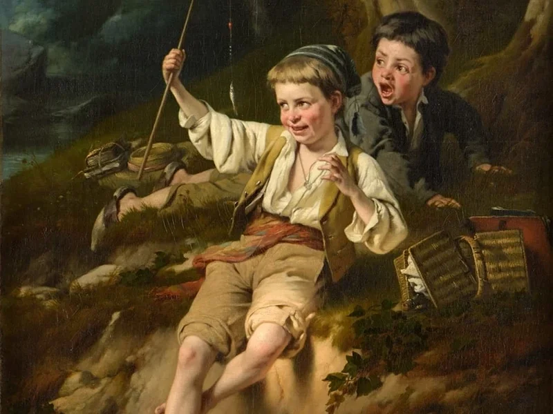 1819-Paul-Félix Guerie - Una cattura eccezionale